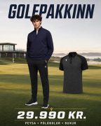 Golfpakkinn (Peysa+Polo+Buxur)