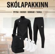 Skólapakkinn (Peysa+Buxur+Sokkar+Taska m/skóhólfi)