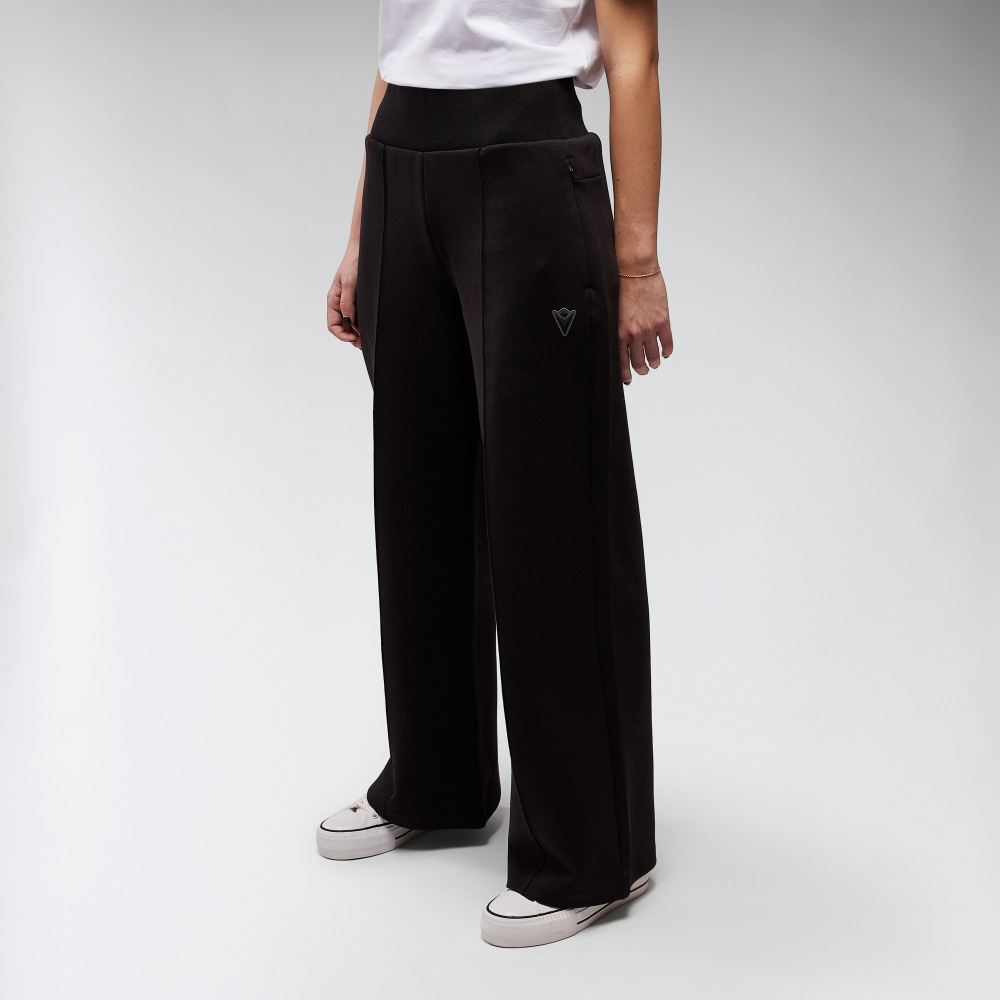 Víðar bómullarbuxur / Wide-leg pants (Corsola)
